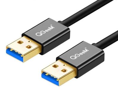 Super Speed USB 3.0 Ein USB-Verlängerungskabel von Stecker zu Stecker für die