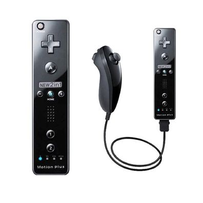 Eingebauter Motion Plus Wireless Remote Gamepad Controller für Nintendo Wii