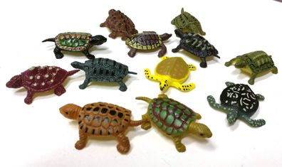 11er Set Schildkröten Aufstellfiguren Figur Miniblings Schildkröte Reptil Turtle