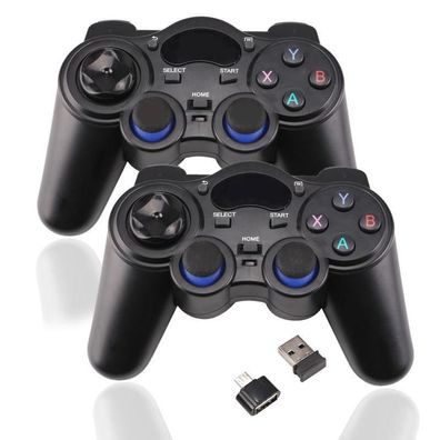 Wireless Game Controller Joystick Gamepad mit Micro Usbadapter für Android TV-Box