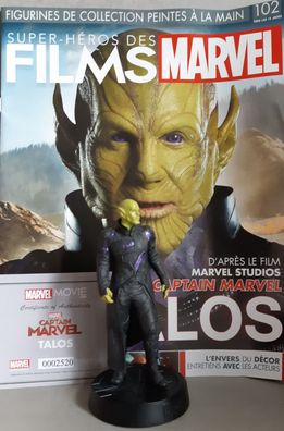 MARVEL MOVIE Collection #102 Talos Figurine (Captain Marvel) Eaglemoss franz. Magazin