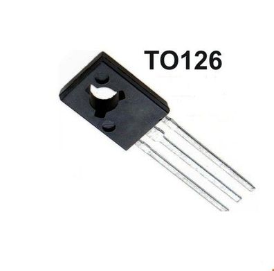 Transistor BD167 NPN Power 60V, 1,5A, 20W, TO126 2St.
