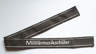 Original DDR NVA Ärmelband Militärmusikschüler