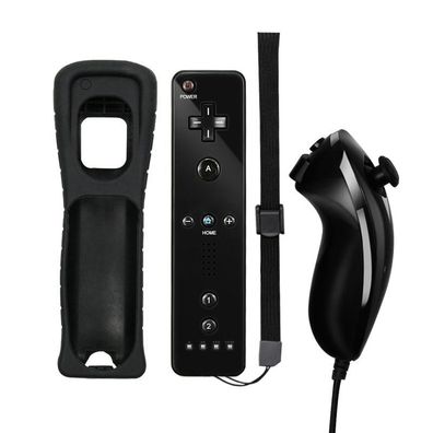 Nintend wii 2 in 1 Remote-Gamepad-Controller ohne Bewegung - plus Bluetooth,