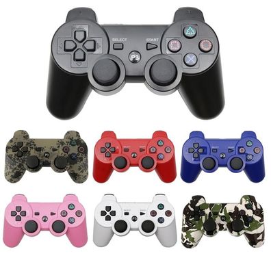 Bluetooth, drahtloses Gamepad für PS3-Joystick-Konsolen-Joystick - schwarz-193