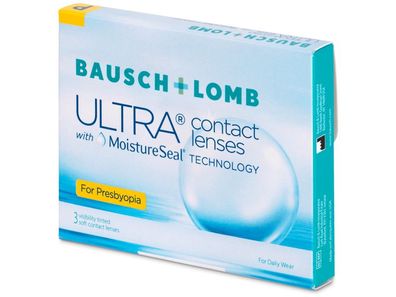 Bausch und Lomb Ultra + 1,25 Add LOW for Presbyopia 3er Box