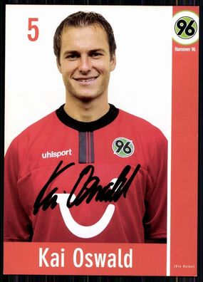 Kai Oswald Hannover 96 2002-03 Autogrammkarte Original Signiert + A 84027