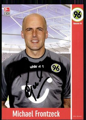 Michael Frontzeck Hannover 96 2003-04 Autogrammkarte Original Signiert + A 83712