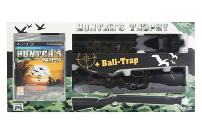 Bundle Hunters Trophy Spiel Game + Gewehr ShotGun für Sony PS3 Move Controller