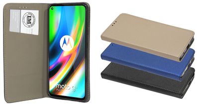 cofi1453® Elegante Buch-Tasche Hülle Smart Magnet kompatibel mit Motorola MOTO ...