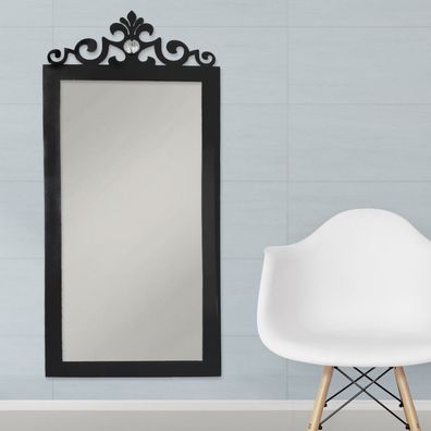 Wandspiegel Deko-Spiegel aus Metall Diamond eckig 55x117cm B-Ware!