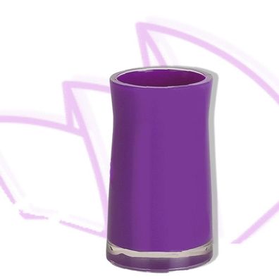 Sydney Acrylic Purple Lila Zahnbecher Becher Markenprodukt