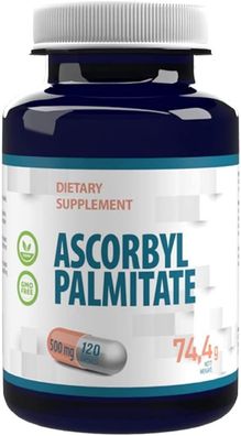 Ascorbyl Palmitate 500mg 120 Vegan Capsules. Hepatica