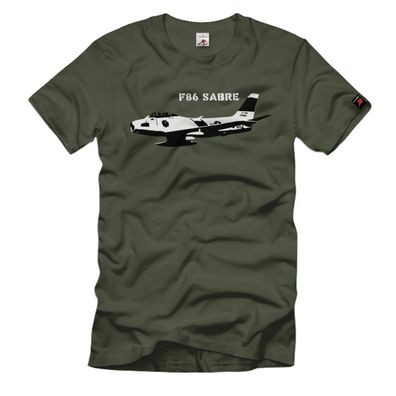 F86 Sabre Flugzeug Jagdflugzeug USA Air Force - T Shirt #46