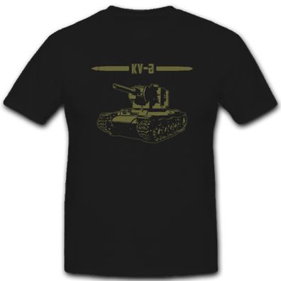 Russischer Panzer Kampfpanzer KV-2 - T Shirt #4579
