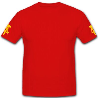 DDR Hammer und Zirkel Wappen Deutsche Demokratische Republik - T Shirt #4522