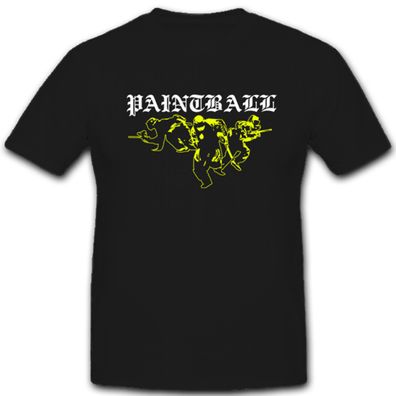 Painball Spieler Gotcha Sport Schießen Team Sport - T Shirt #4450