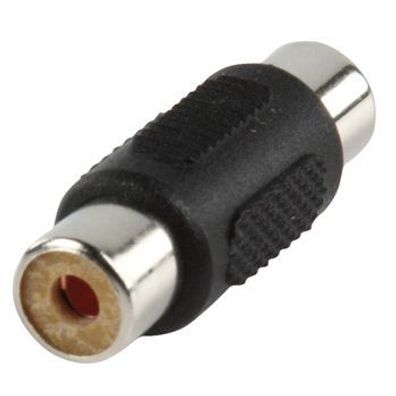 Cinch-Adapter Buchse Buchse Doppelkupplung Audio Video RCA Verbinder