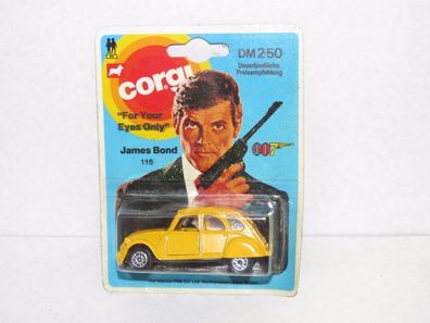 Corgi 115 - Citroen 2 CV - James Bond 007 - For Your Eyes Only - Originalverpackung