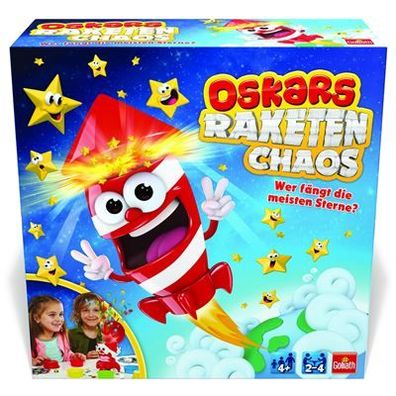 Goliath Toys Oskars Raketen Chaos Gesellschaftsspiel Spielspaß Kinderspiel NEU