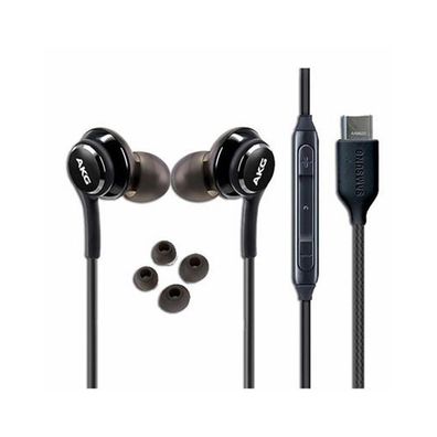 Original AKG EO-IC100BBE Headset InEar Kopfhörer, USB-C schwarz Galaxy S21 S20 S10 S9
