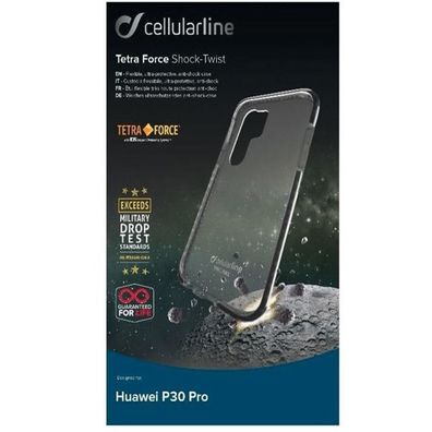Cellularline - Huawei P30 Pro Tetra Force Silikon Hülle Back cover Schutz case