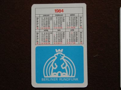 DDR Taschenkalender Berliner Rundfunk 1983
