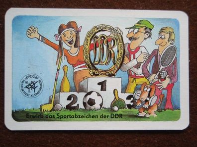 DDR Taschenkalender Sportabzeichen 1987