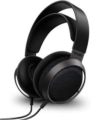 Philips Fidelio X3/00 Over-Ear-Kopfhörer mit Kabel 3-m abnehmbar (2020) Black
