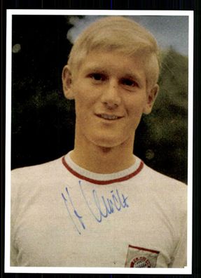 Helmut Schmidt Autogrammkarte Bayern München Spieler 60er Jahre Original Sign