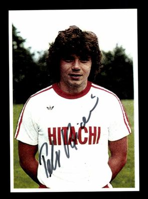 Peter Hidien Autogrammkarte Hamburger SV Spieler 70er Jahre Original Signiert