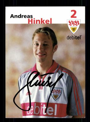 Andreas Hinkel Autogrammkarte VfB Stuttgart 2001-02 Original + A 216240
