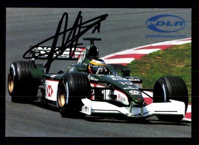Pedro de la Rosa Formel 1 Autogrammkarte Original Signiert + G 32056