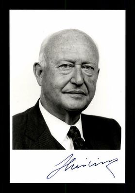 Pierre Pflimlin (1907-2000) Ministerpräsident Frankreich 1958 Orig Sign+ G 32252