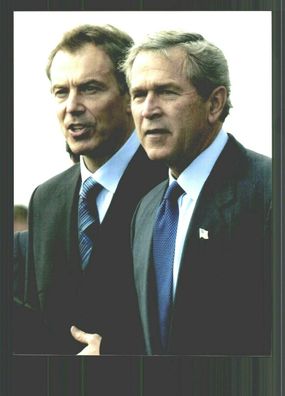 Tony Blair Premierminister England 1997-2007 Original Signiert + G 32103