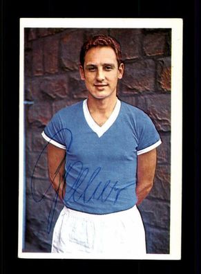 Hans Jürgen Becher FC Schalke 04 1965-66 Bergmann Sammelbild Original Signiert