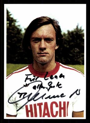 Bernd Wehmeyer Autogrammmkarte Hamburger SV Spieler 70er Jahre Original Signiert