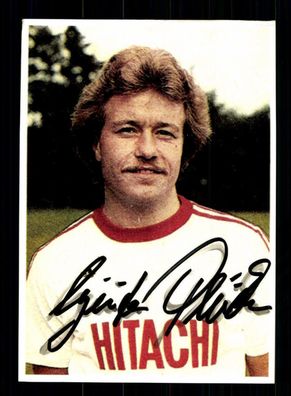 Hans-Günther Plücken Autogrammkarte Hamburger SV Spieler 70er Jahre Original Sig