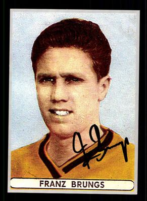 Franz Brungs Autogrammkarte Borussia Dortmund Spieler 60er Jahre Original Sign