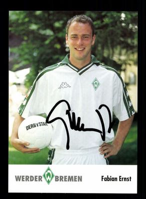 Fabian Ernst Autogrammkarte Werder Bremen 2001-02 Original + A 216241
