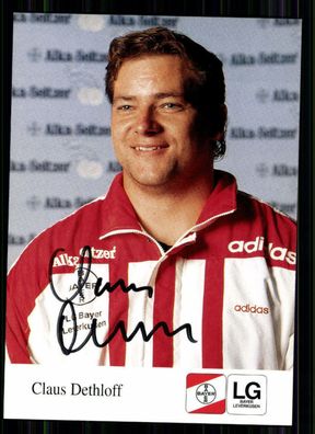 Claus Dethloff Autogrammkarte Original Signiert Leichtathletik + A 216187