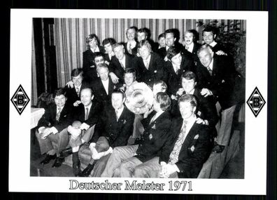 Borussia Mönchengladbach Deutscher Meister 1971