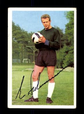 Erhard Schwerin Hamburger SV 1966-67 Bergmann Sammelbild Original Signiert