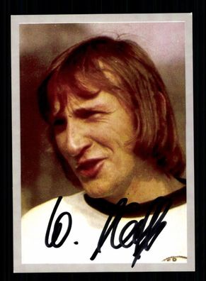 Wolfagng Kleff Autogrammkarte DFB Weltmeister 1974 Original Signiert + 1
