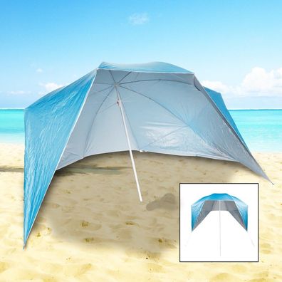 Sonnenschirm Seitenteilen UV50 Strandmuschel Sonnenschutz Sichtschutz Strandzelt
