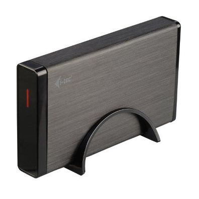 i-tec USB3.0 3.5 Zoll SATA Advance MySafe externes Festplattengehäuse Alu