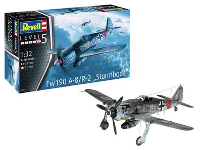 Revell Focke Wulf Fw190 A-8/ R-2 Sturmbock 1:32 Revell 03874 Bausatz