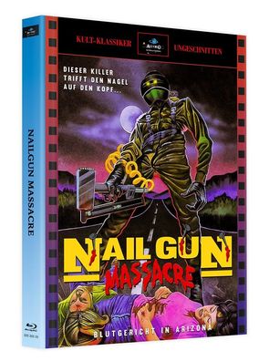 Nailgun Massacre - Blutgericht in Arizona [LE] Mediabook Cover A [Blu-Ray] Neuware