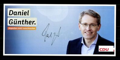 Daniel Günther Ministerpräsident Schleswig Holstein Signiert # BC G 32673