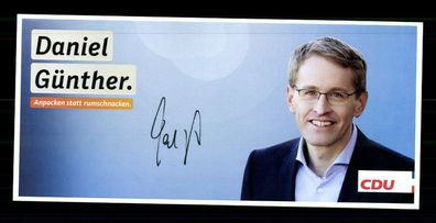 Daniel Günther Ministerpräsident Schleswig Holstein Signiert # BC G 32675